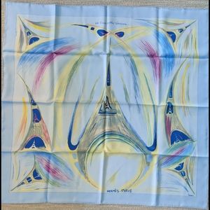 Hermès "La Tour Eiffel S'Envole" Silk Scarf 90cm